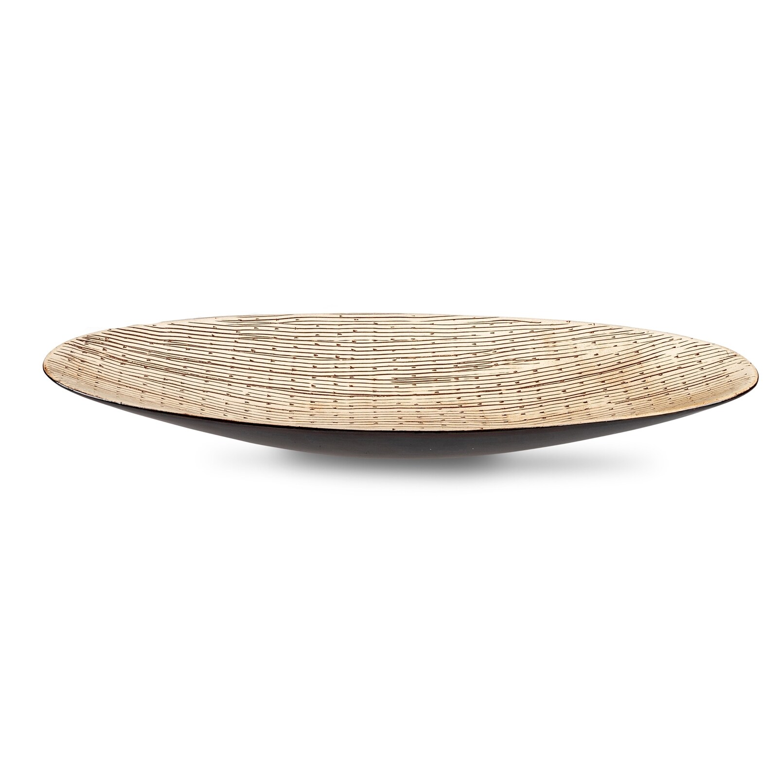 formano Deko Schale Holzoptik 