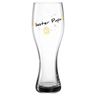Leonardo Weizenbierglas 600 ml Bester Papa PRESENTE 