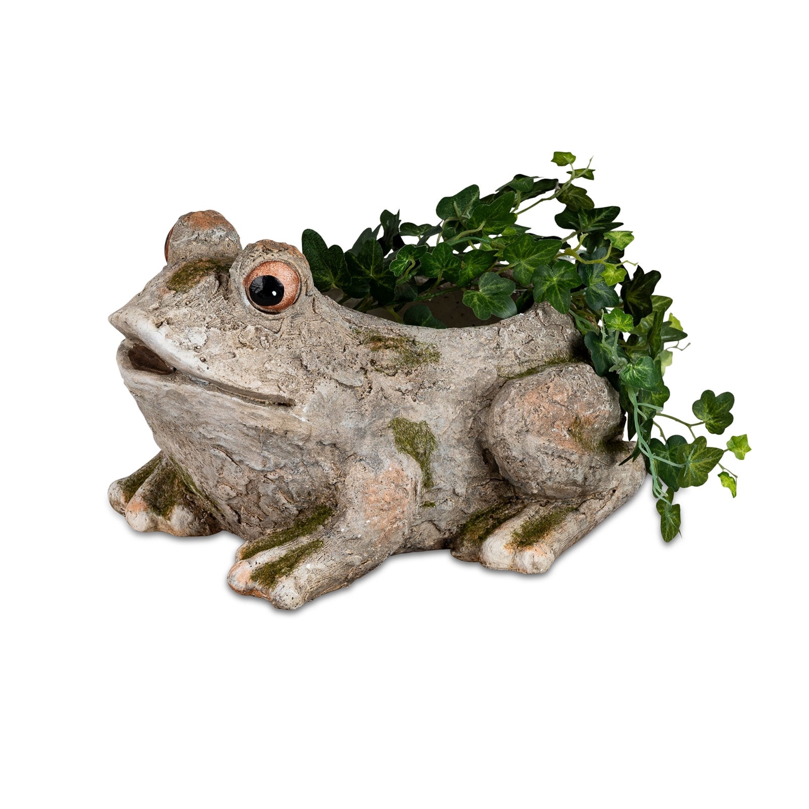 formano Pflanzgef&auml;&szlig; Steinoptik Frosch 