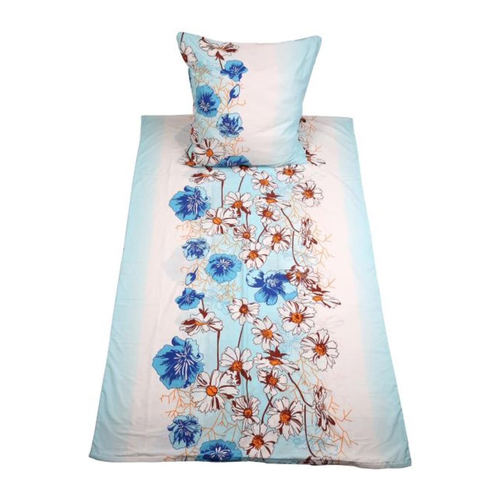 HTI-Living Bettw&auml;sche 2-teiliges Set 135 x 200 G&auml;nsebl&uuml;mchen 