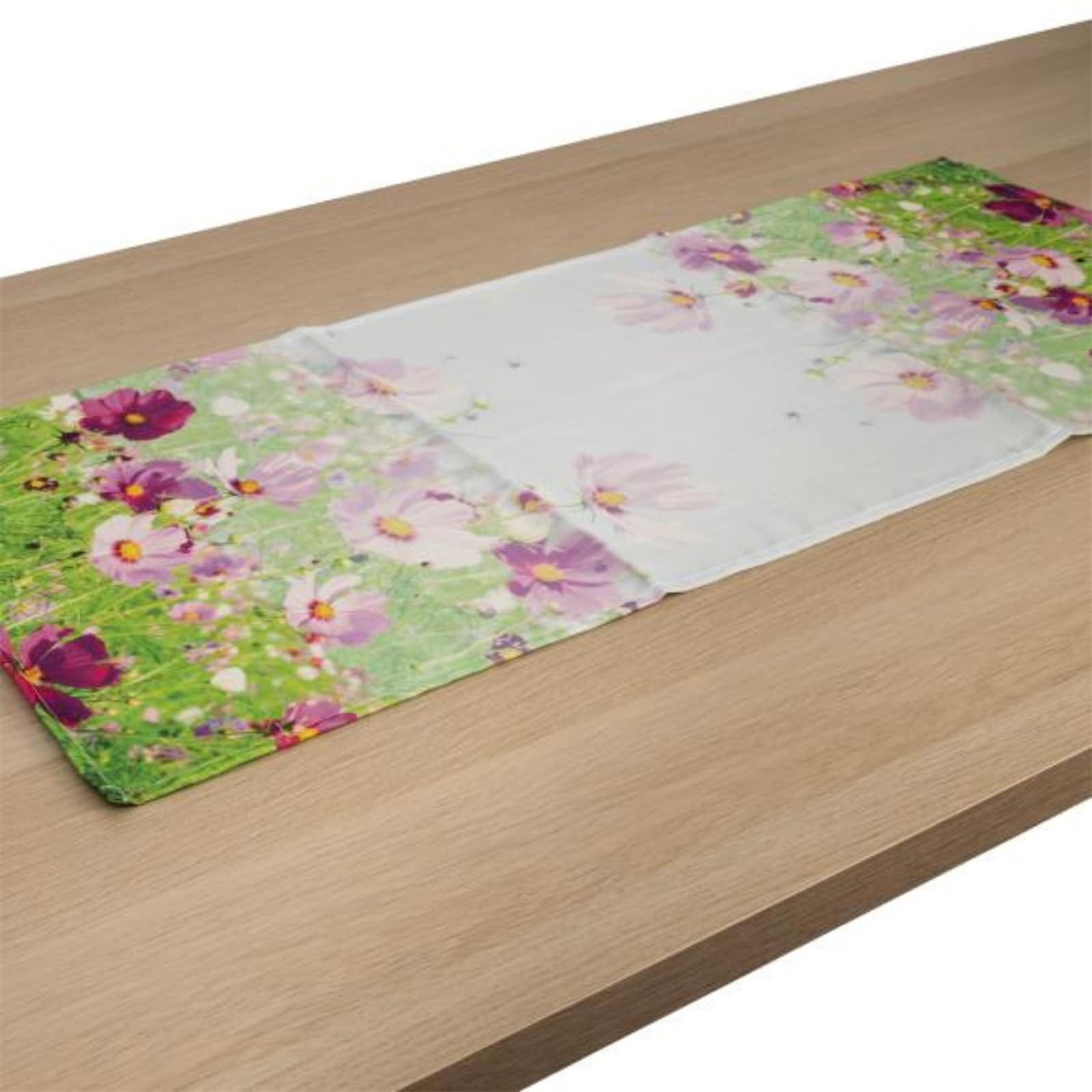 HTI-Living Tischl&auml;ufer 40 x 90 cm Malvenwiese 