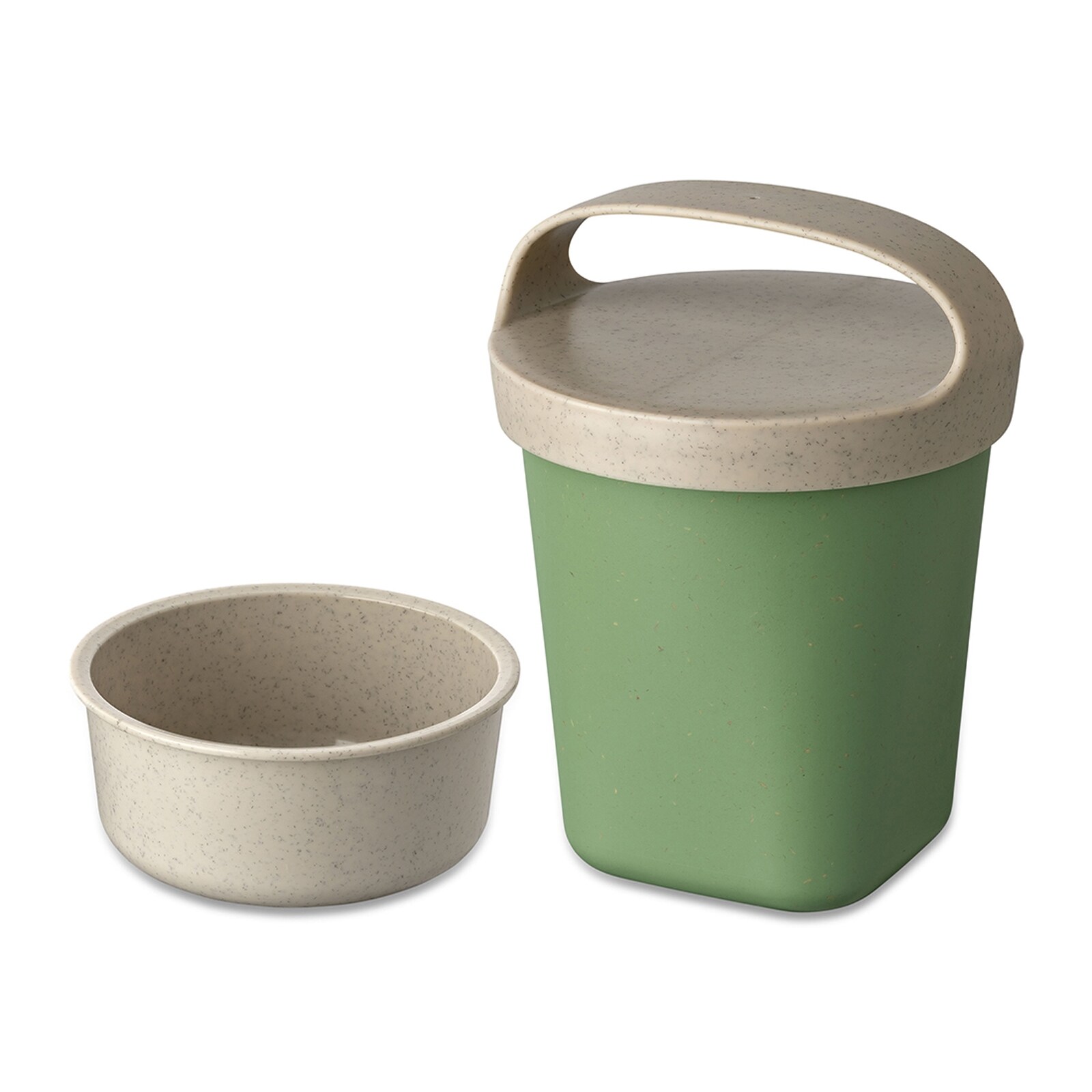 Snackpot mit Einsatz und Deckel BUDDY