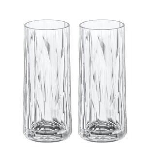 Koziol Longdrinkglas 250 ml 2er-Set CLUB No. 3 