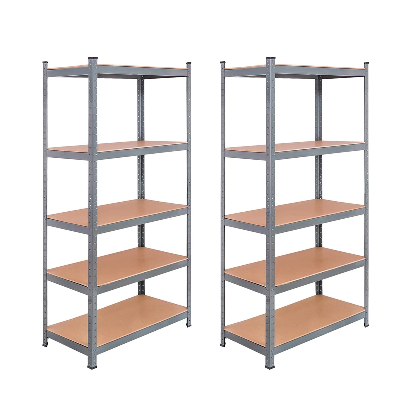 HTI-Living Mehrzweckregal Schwerlastregal 2er-Set 