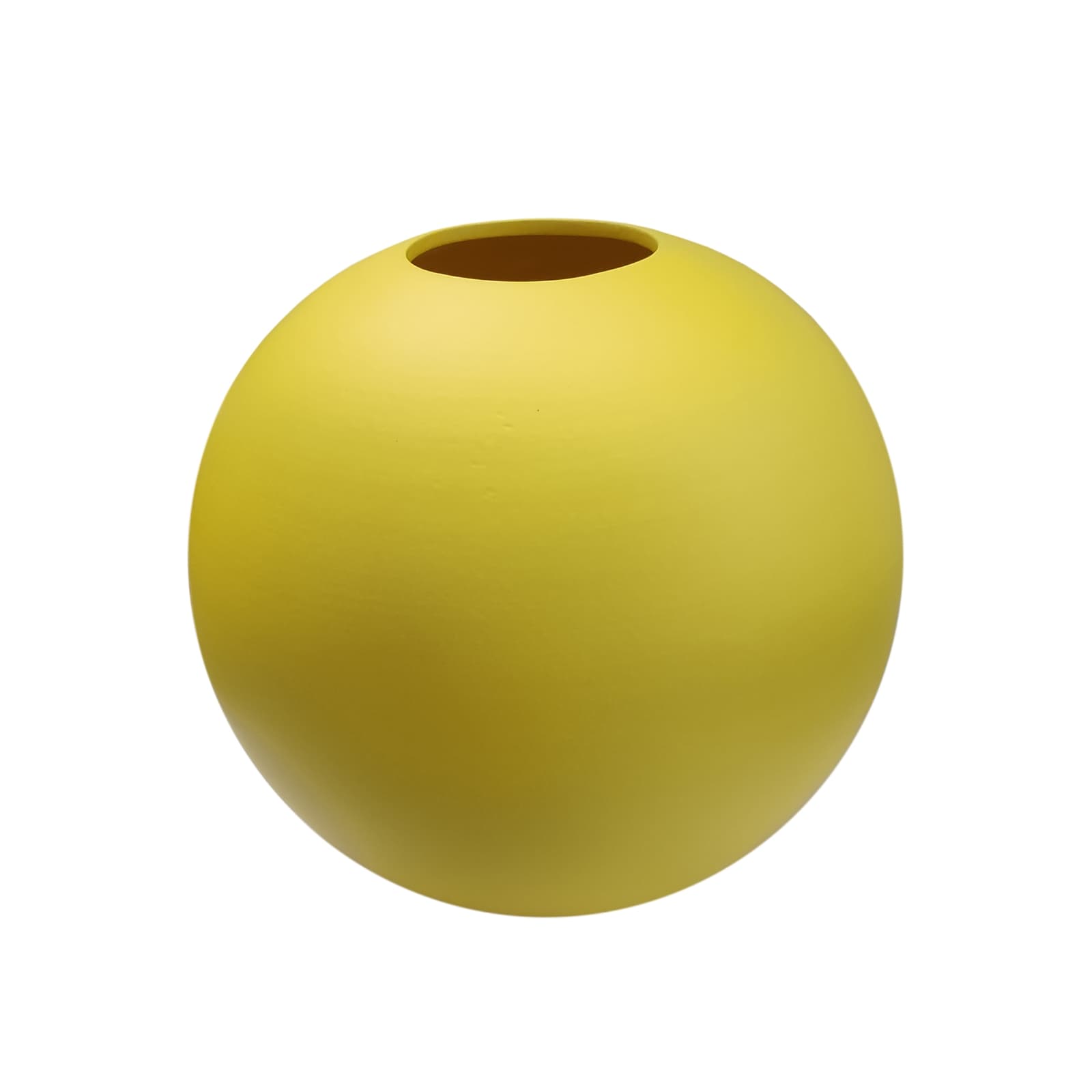 HTI-Living Kugelvase &Oslash; 25 cm Gelb 