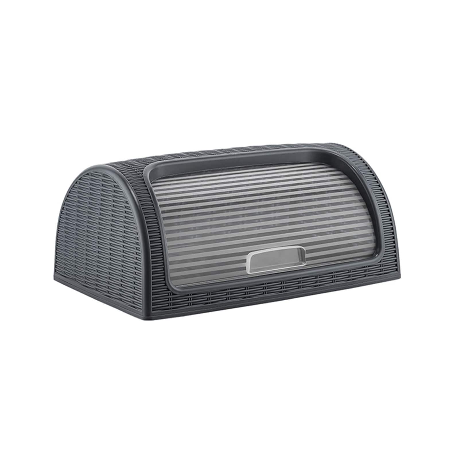 Michelino Brotkasten in Rattanoptik Anthrazit 