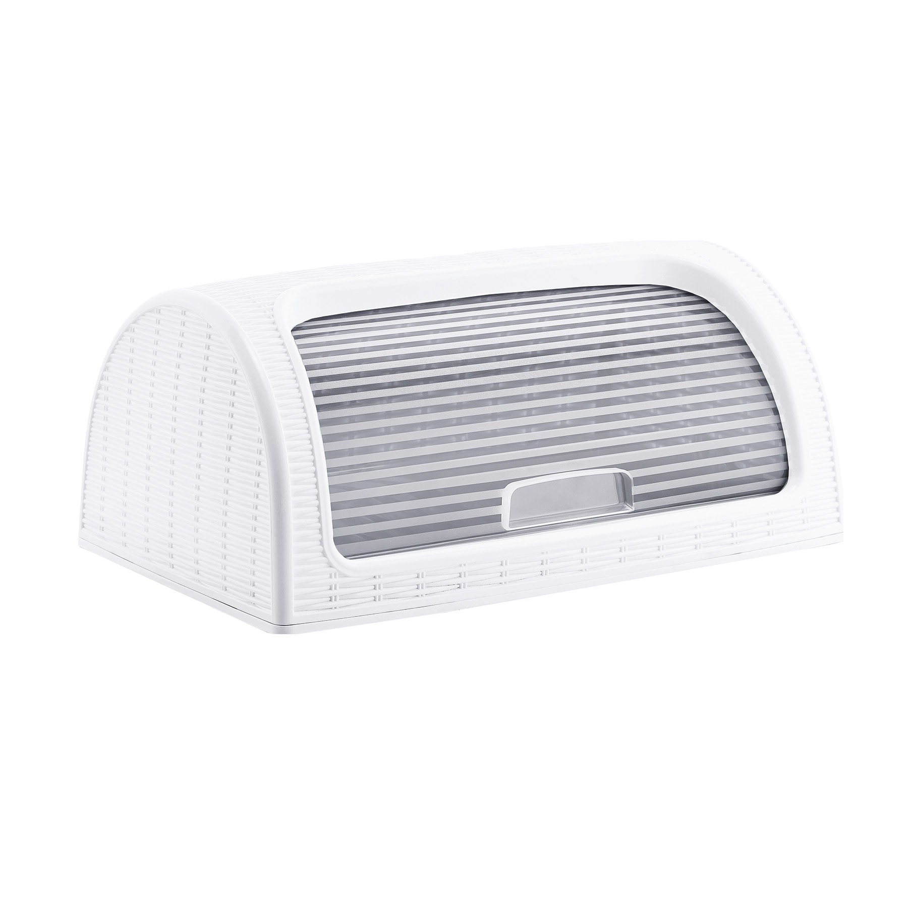 Michelino Brotkasten in Rattanoptik Wei&szlig; 