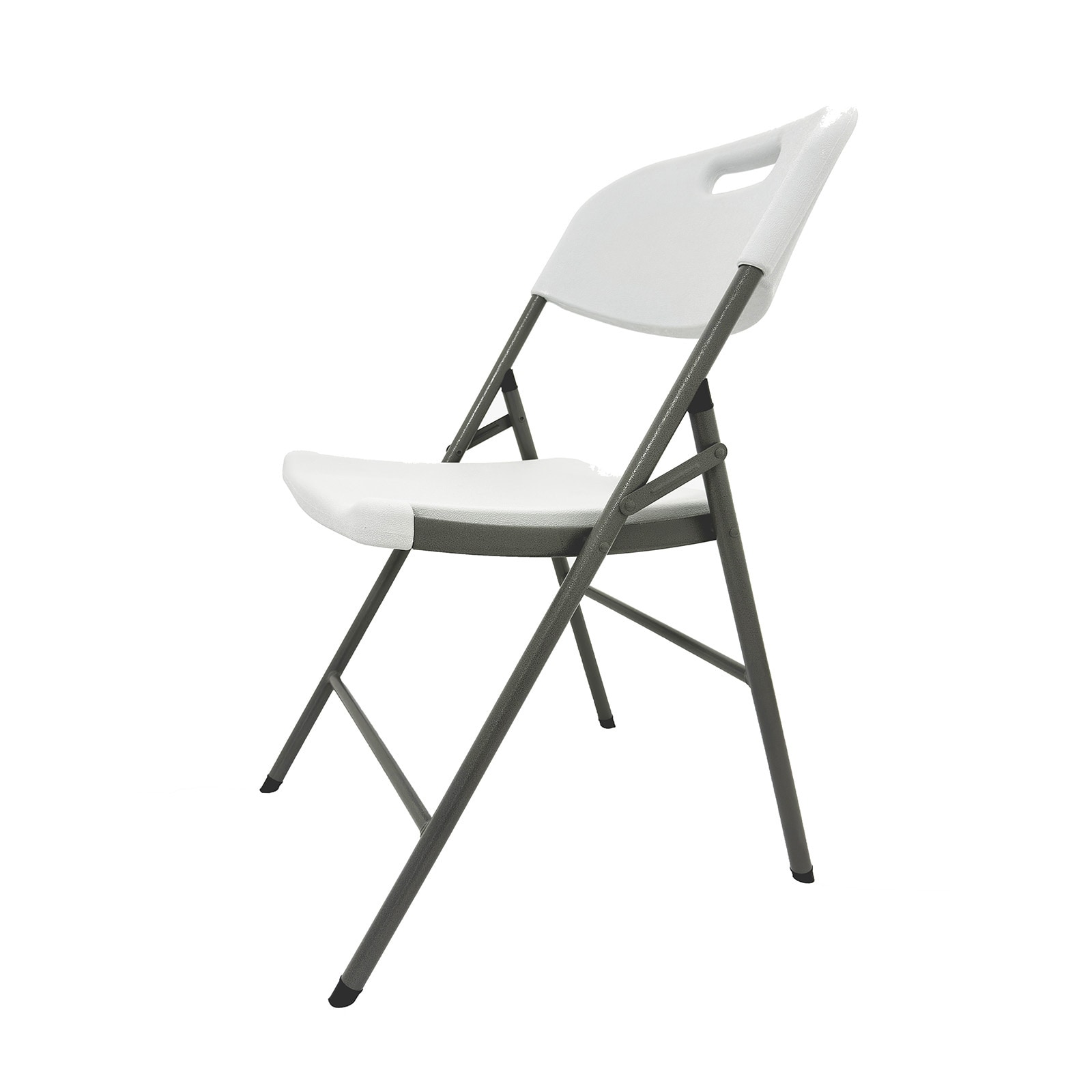 HTI-Living Klappstuhl 1 St&uuml;ck Wei&szlig; 