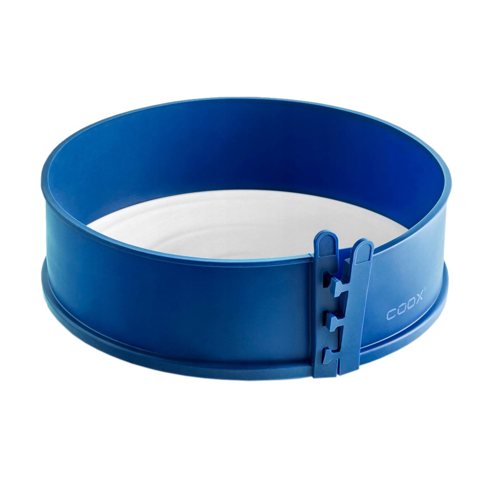 Springform mit Porzellanboden Ø 18 cm Silikon Blau