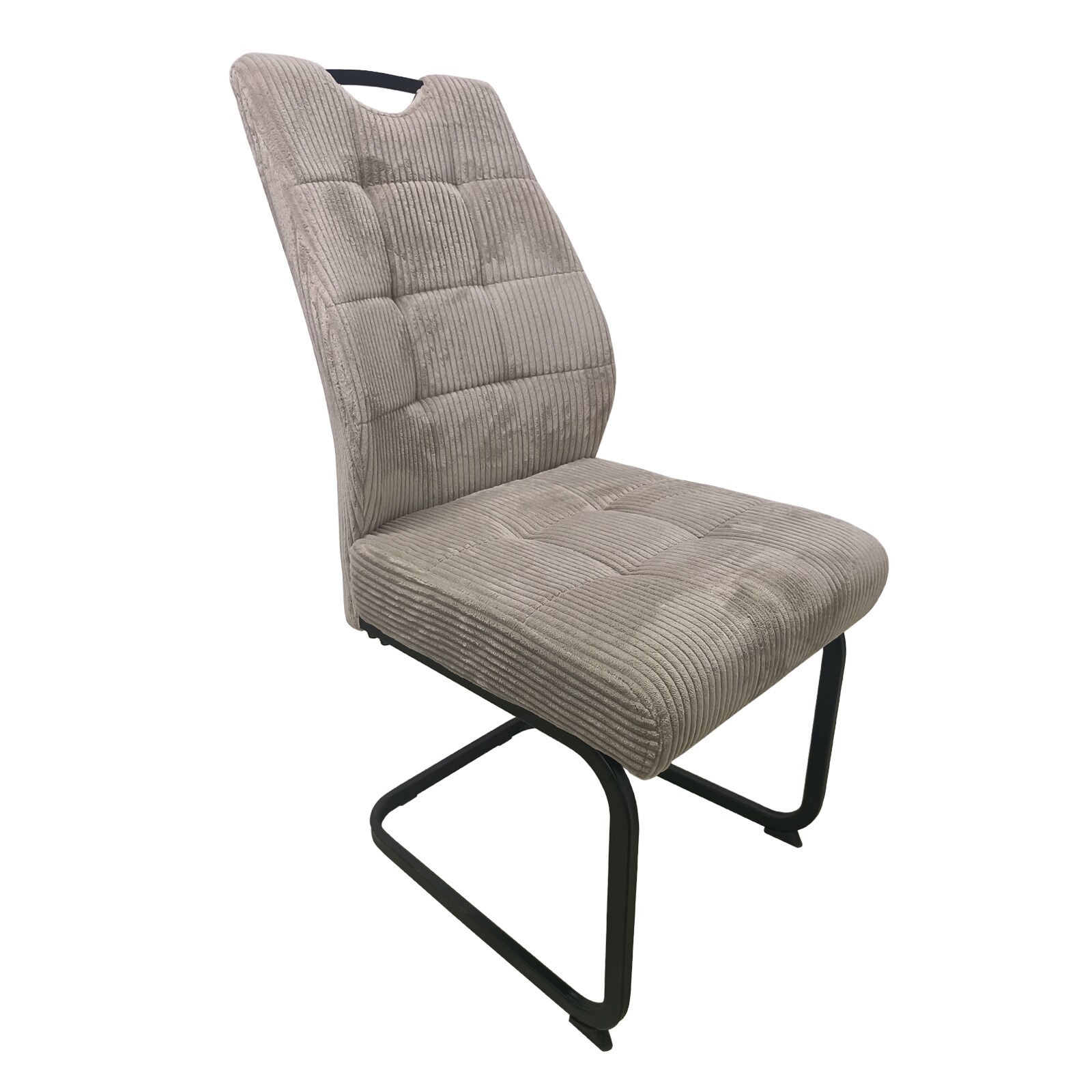HTI-Living Schwingstuhl Marek Cord Taupe 