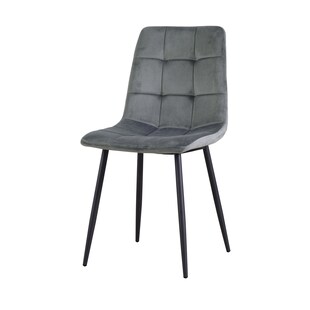 HTI-Living Stuhl Mesa Velvet Grau 
