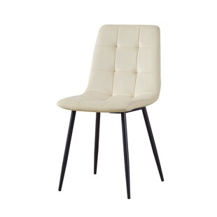 HTI-Living Stuhl Mesa Velvet Creme 