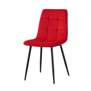 HTI-Living Stuhl Mesa Velvet Rot 