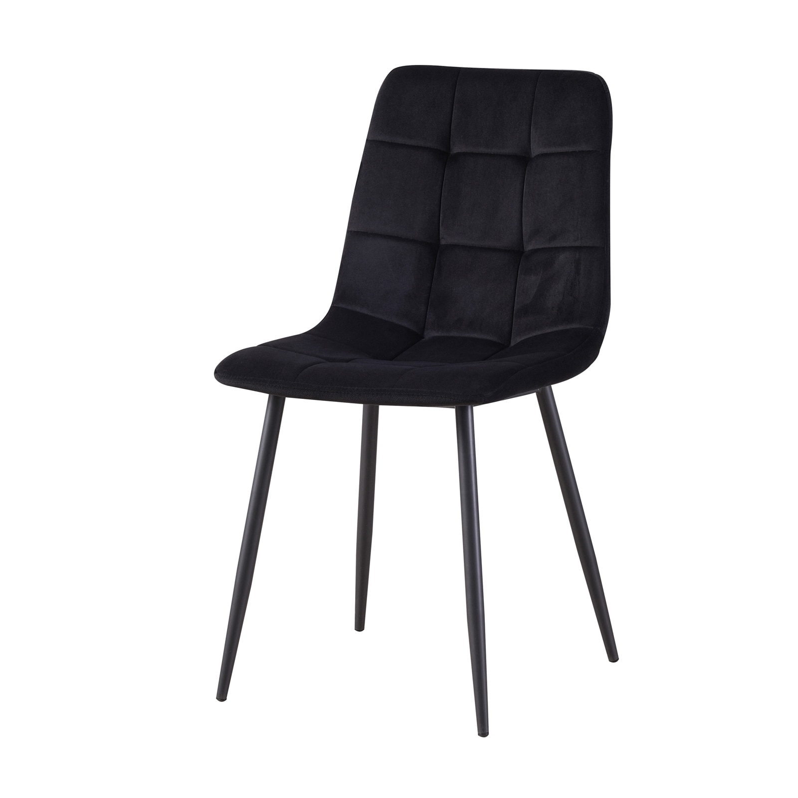HTI-Living Stuhl Mesa Velvet Schwarz 