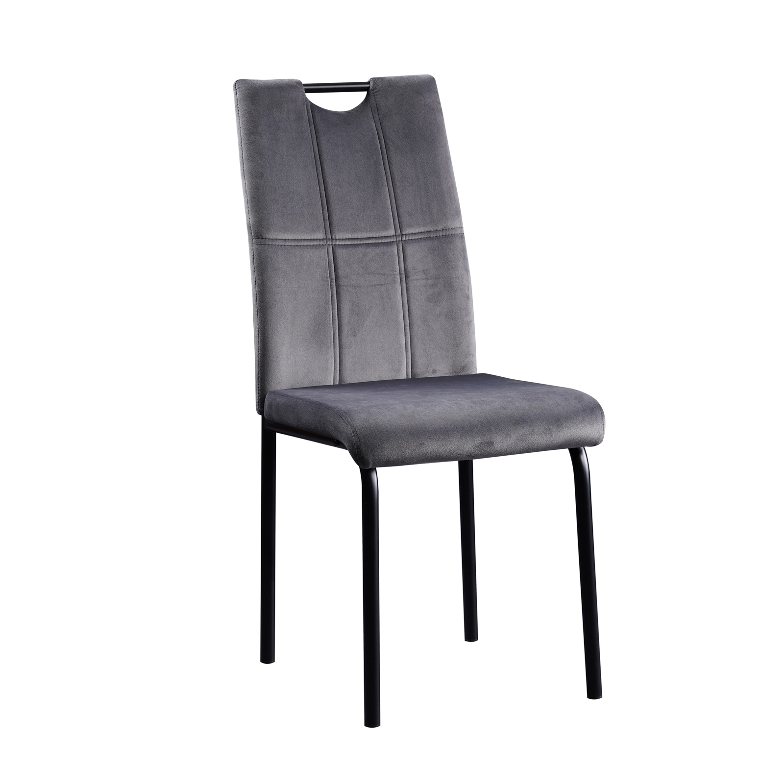 HTI-Living Stuhl Denton Velvet Grau 