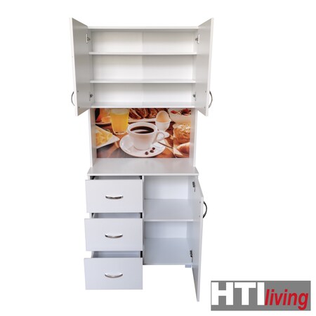HTI-Living Küchenbuffet 3 Schubladen Blanca Bistro bei Marktkauf online  bestellen