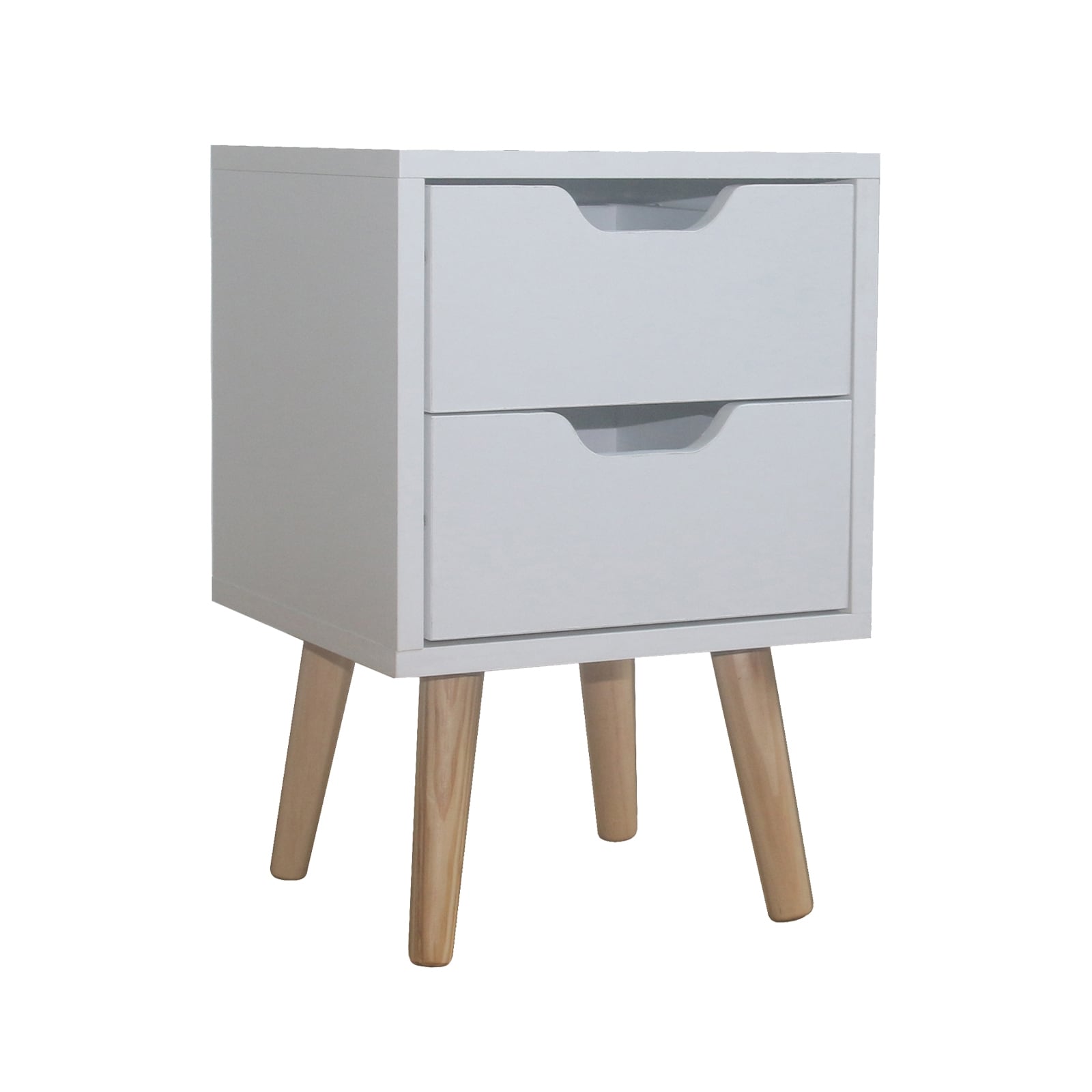 HTI-Living Nachtschrank 2 Schubladen Thekla 2945 