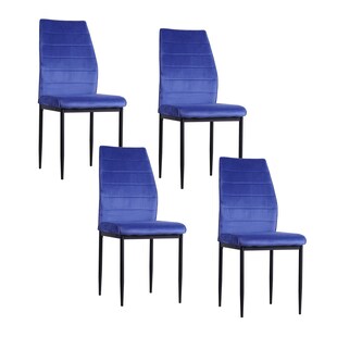 HTI-Living Stuhl Madison Velvet Blau 