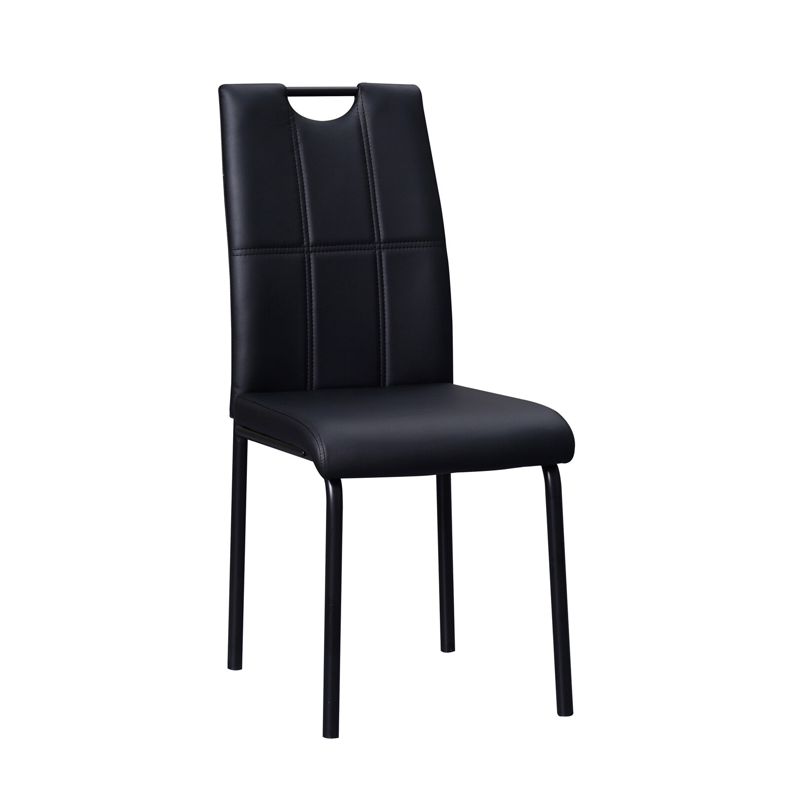 HTI-Living Stuhl Denton PU Schwarz 