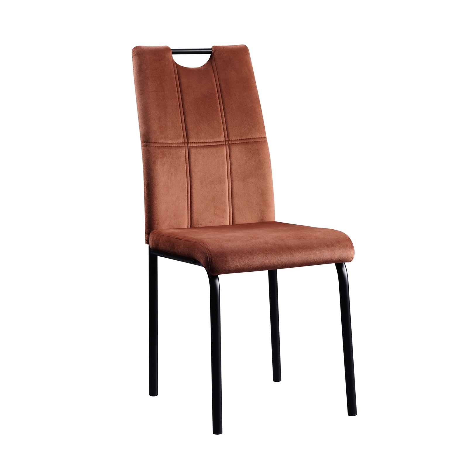 HTI-Living Stuhl Denton Velvet Braun 