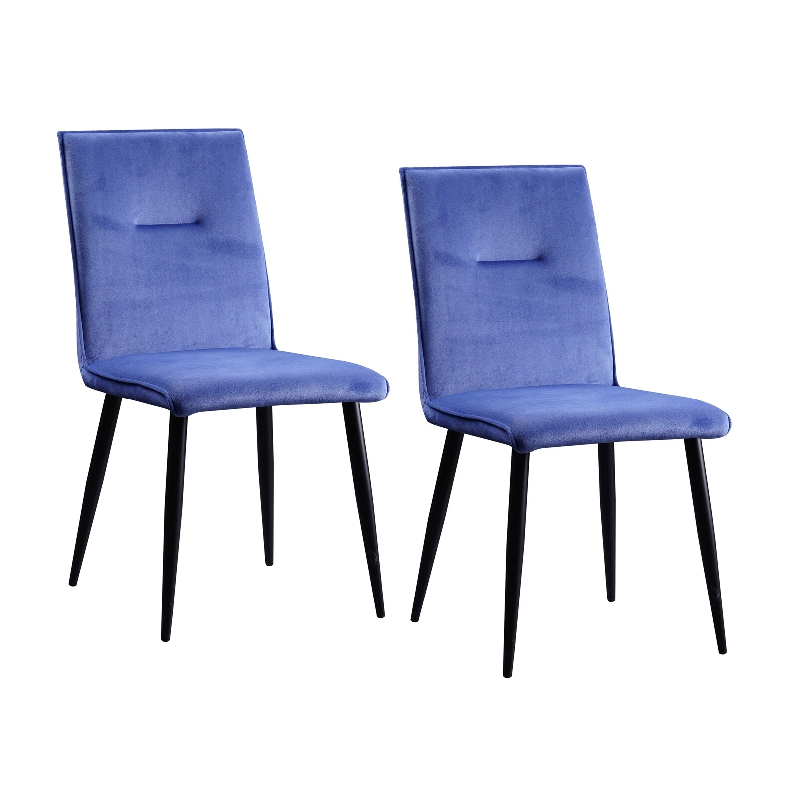 HTI-Living Stuhl Salinas Velvet Blau 