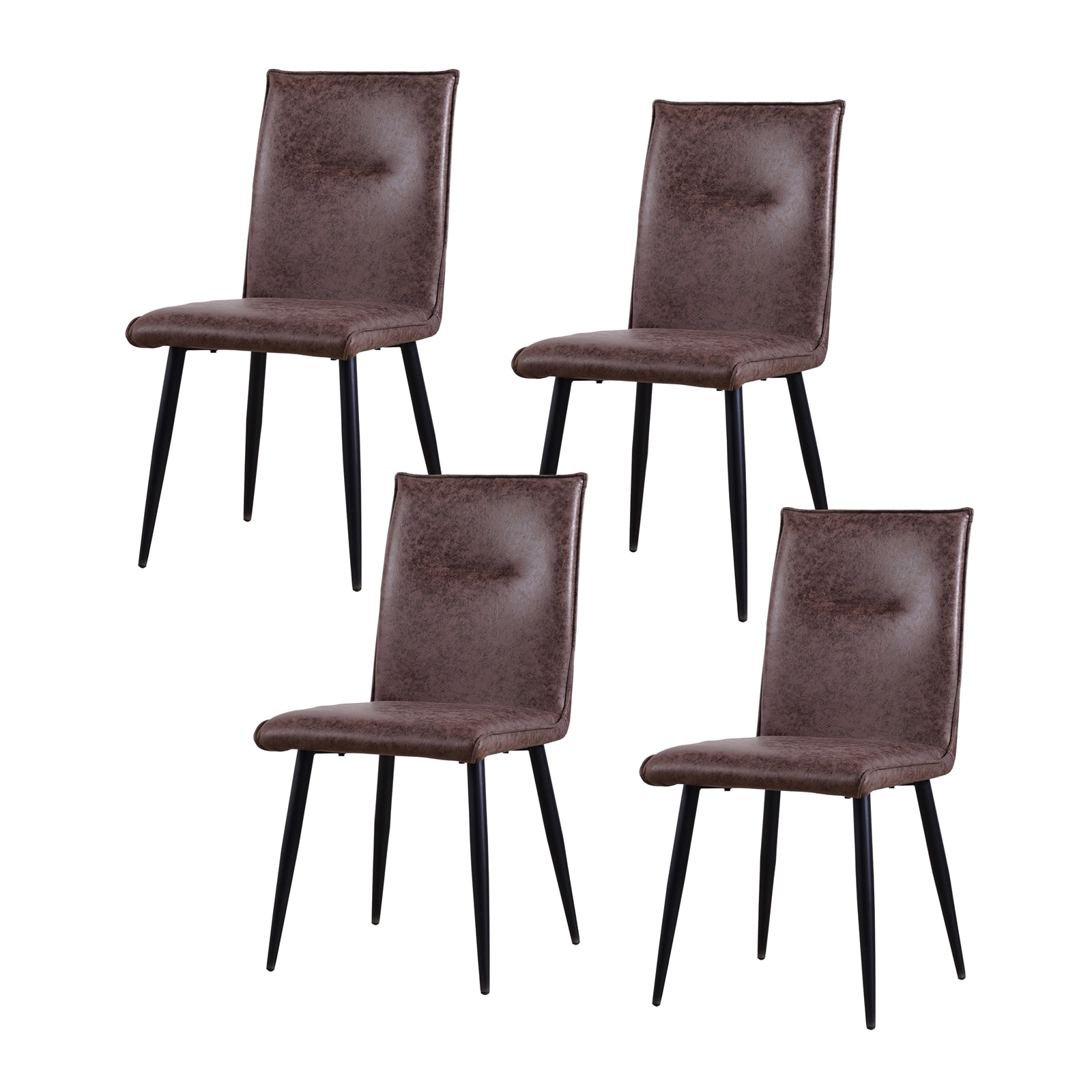 HTI-Living Stuhl Salinas Antikbraun 