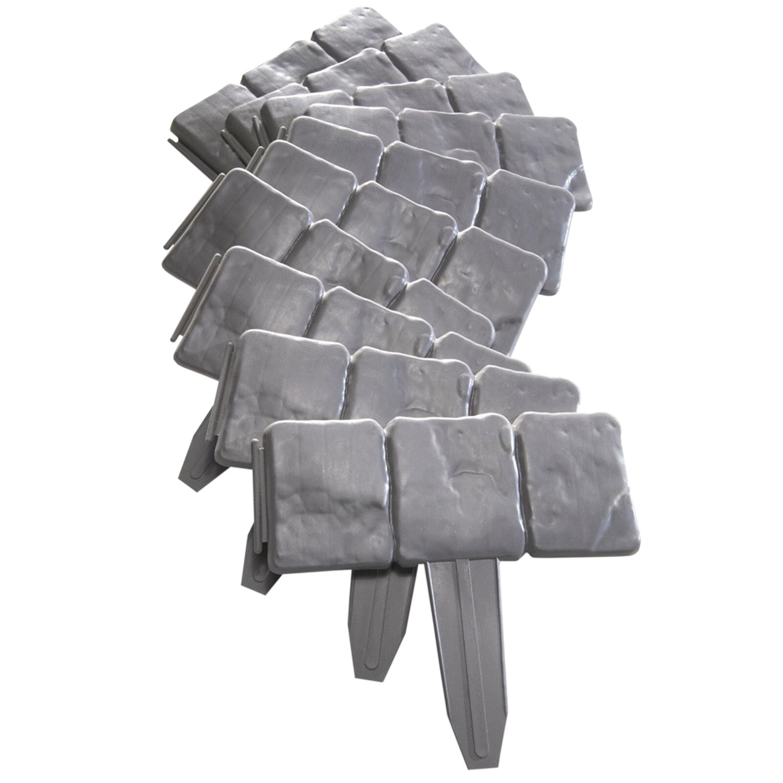 HTI-Living Rasenkante Steinoptik 10-teilig Nessa 