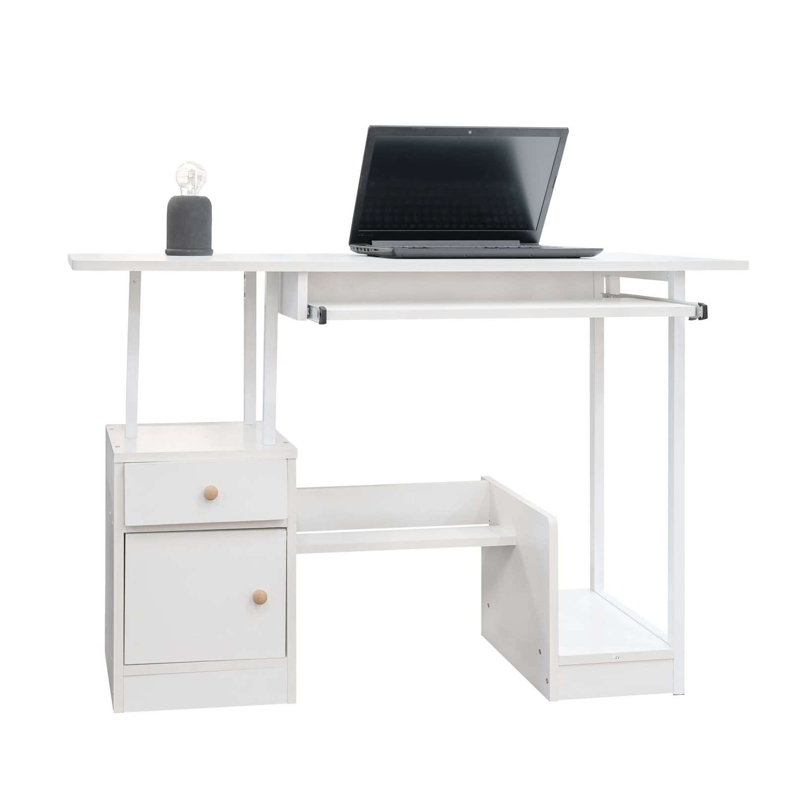 HTI-Living Computertisch wei&szlig; Olivia 