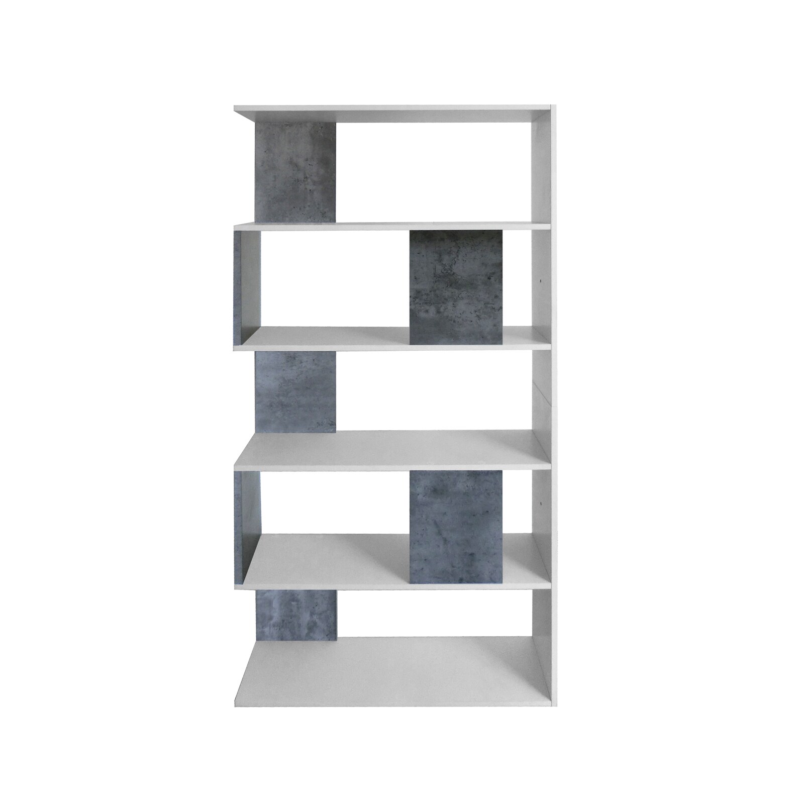 HTI-Living Standregal Lisa Beton-Wei&szlig; 