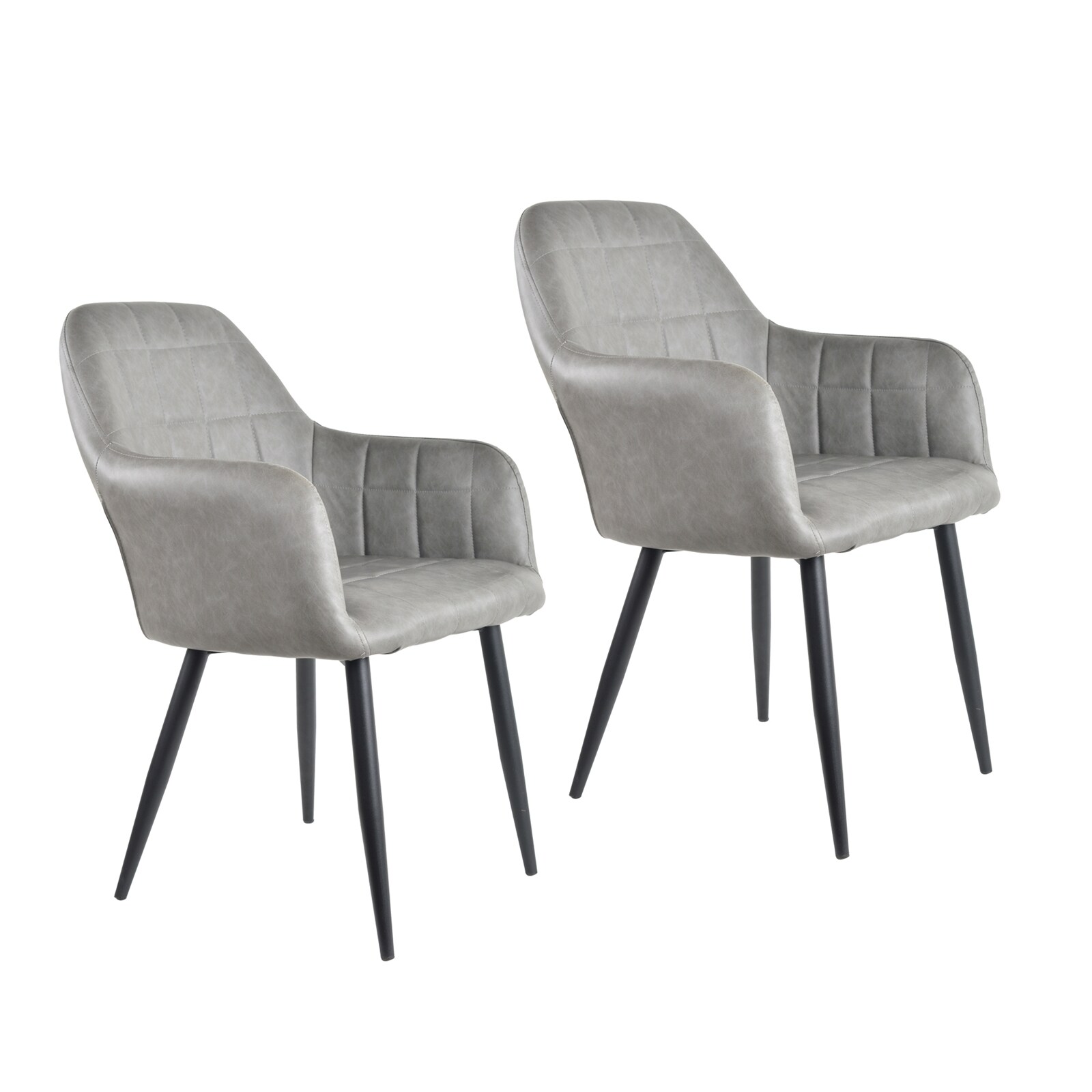 HTI-Living Stuhl Albany Vintage Antikgrau 