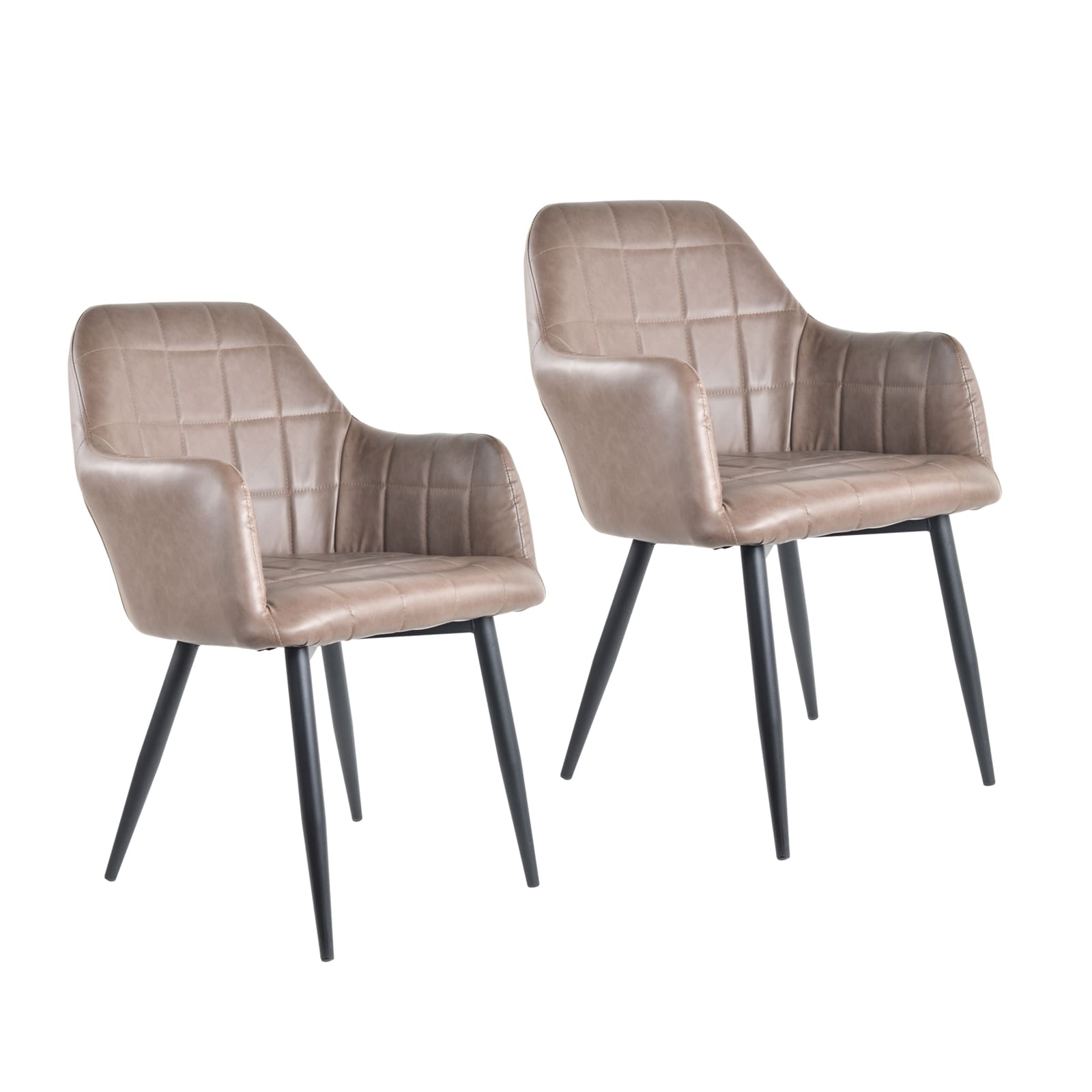 HTI-Living Stuhl Albany Vintage Antikbraun 