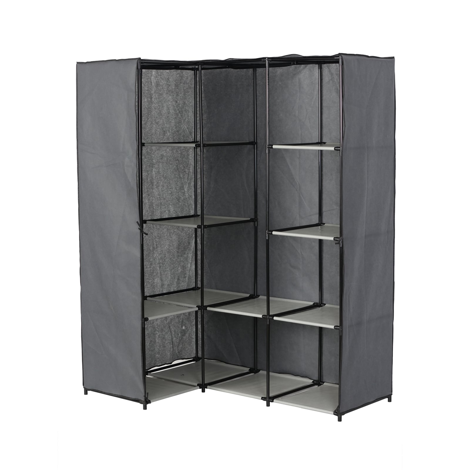 HTI-Living Stoffschrank Eckregal Lena 