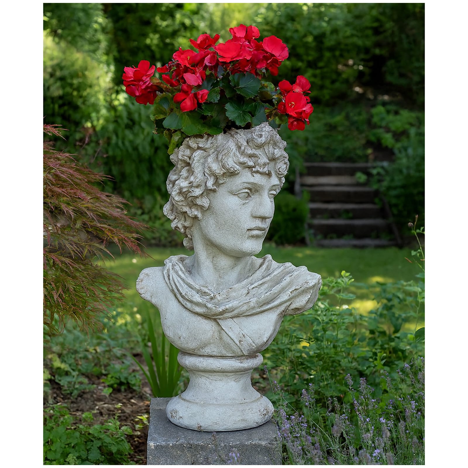 HTI-Living Pflanzgef&auml;&szlig; Apollon B&uuml;ste Ares 