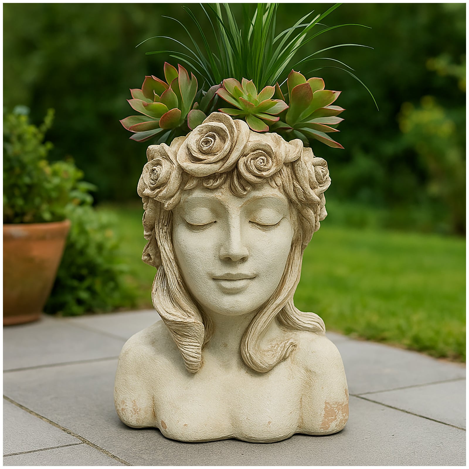 HTI-Living Pflanzgef&auml;&szlig; Apollon B&uuml;ste Aphrodite 