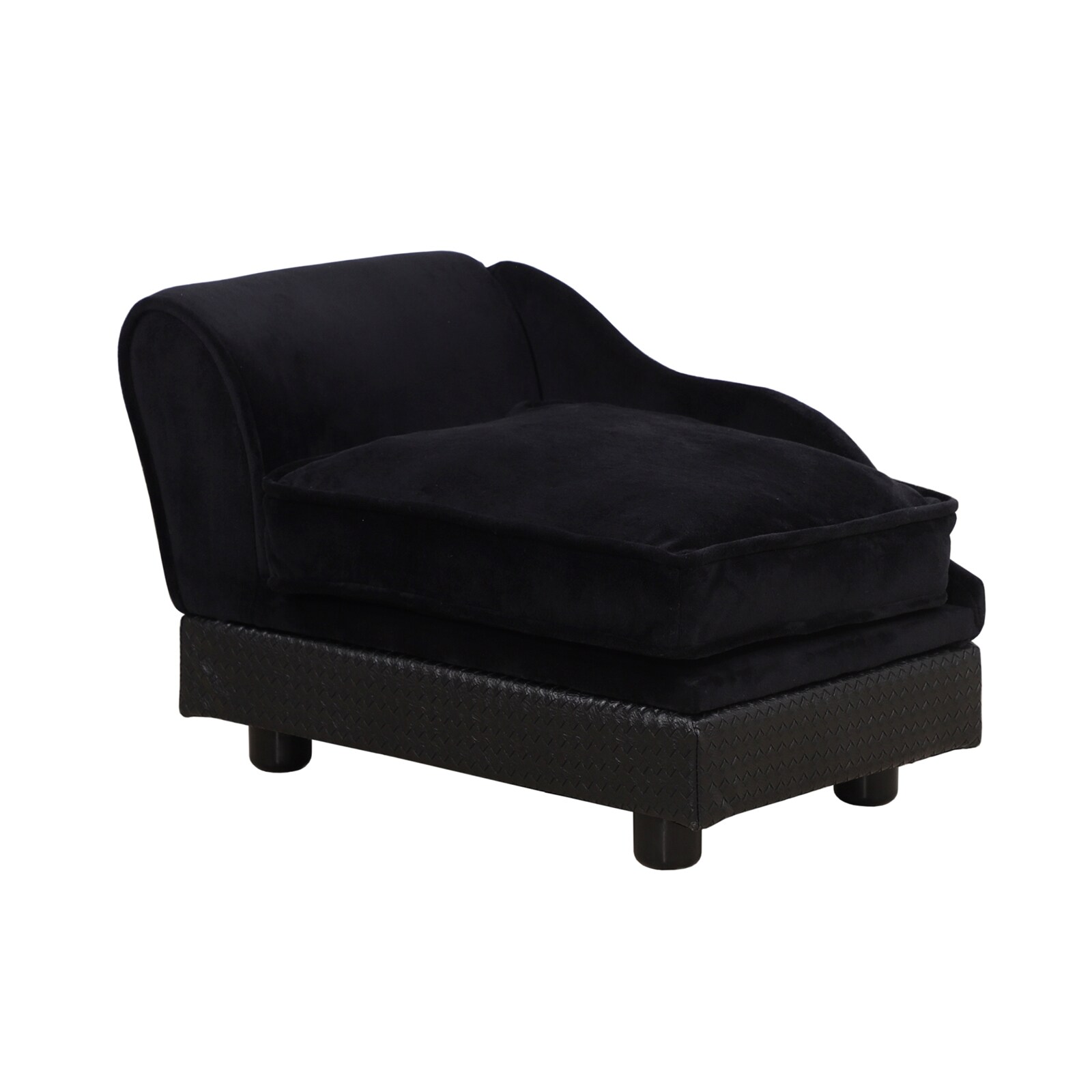 HTI-Living Hundesofa mit Bettkasten Schwarz Cora 