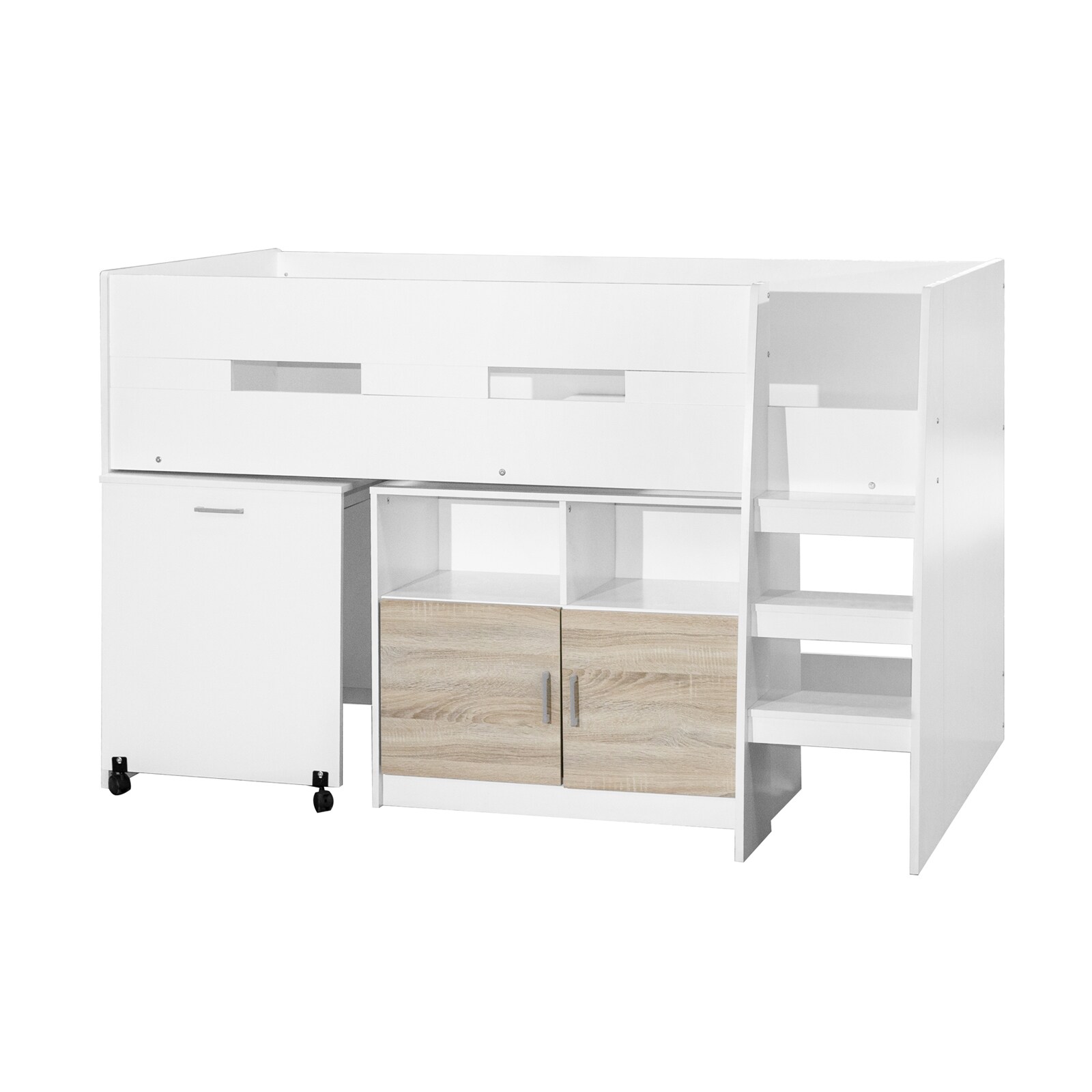 HTI-Living Hochbett Luisa wei&szlig; 