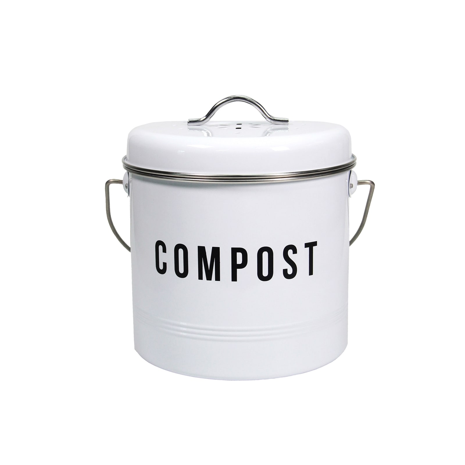 neuetischkultur Komposteimer mit Aktivkohlefilter Landhaus 