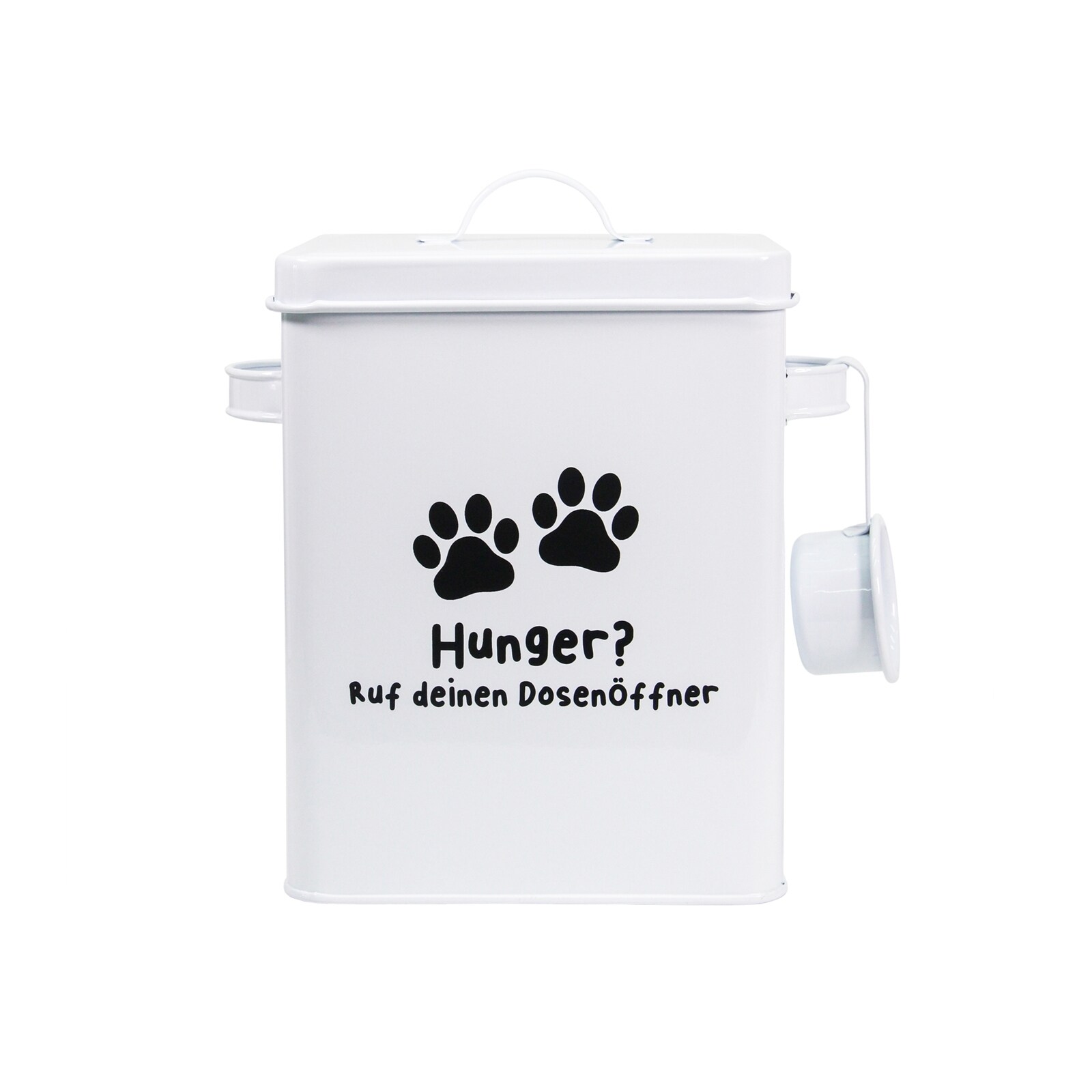 HTI-Living Vorratsdose Tierfutter mit Dosierl&ouml;ffel Landhaus 