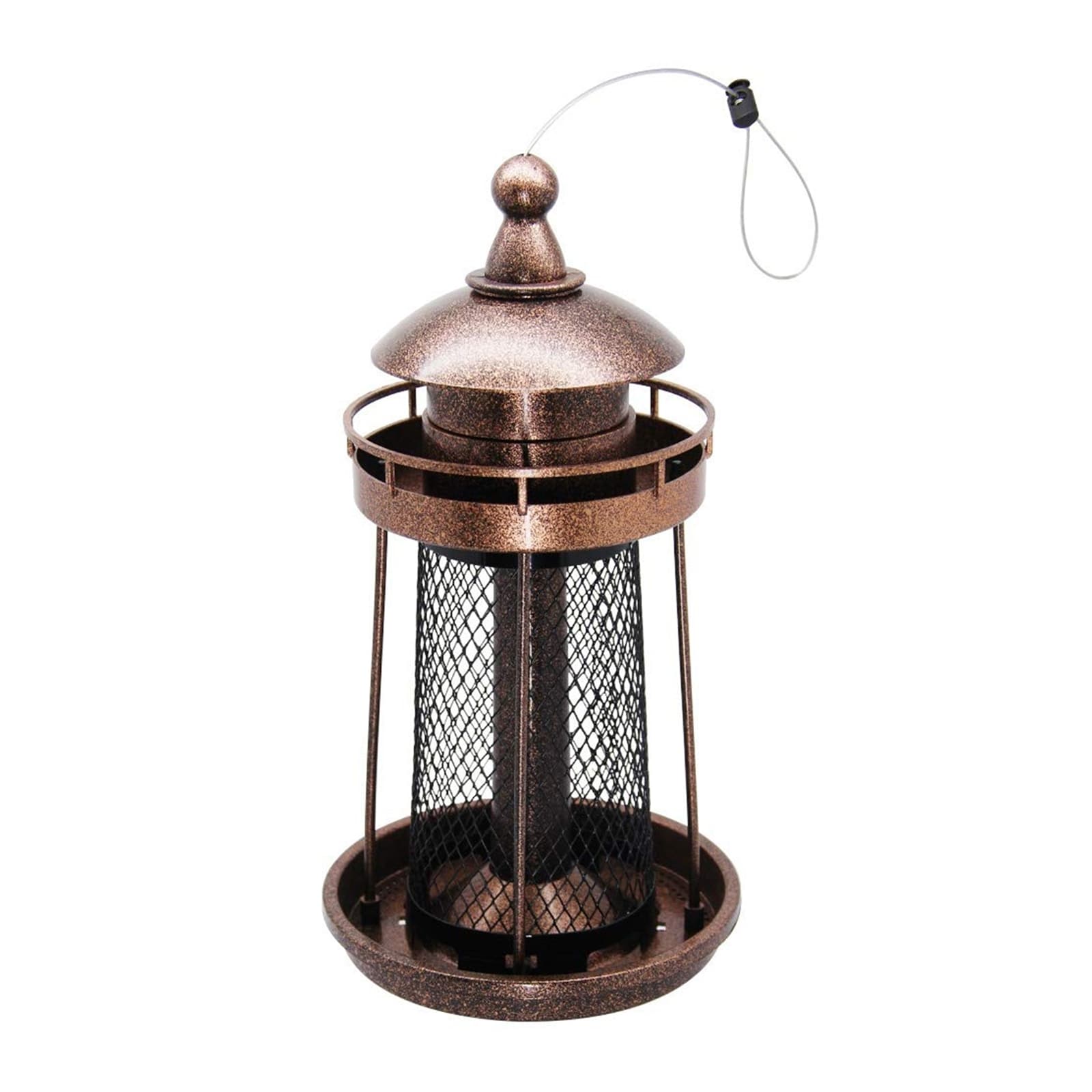 HTI-Living Vogelfutterspender Nessa Leuchtturm Metallic Gold 