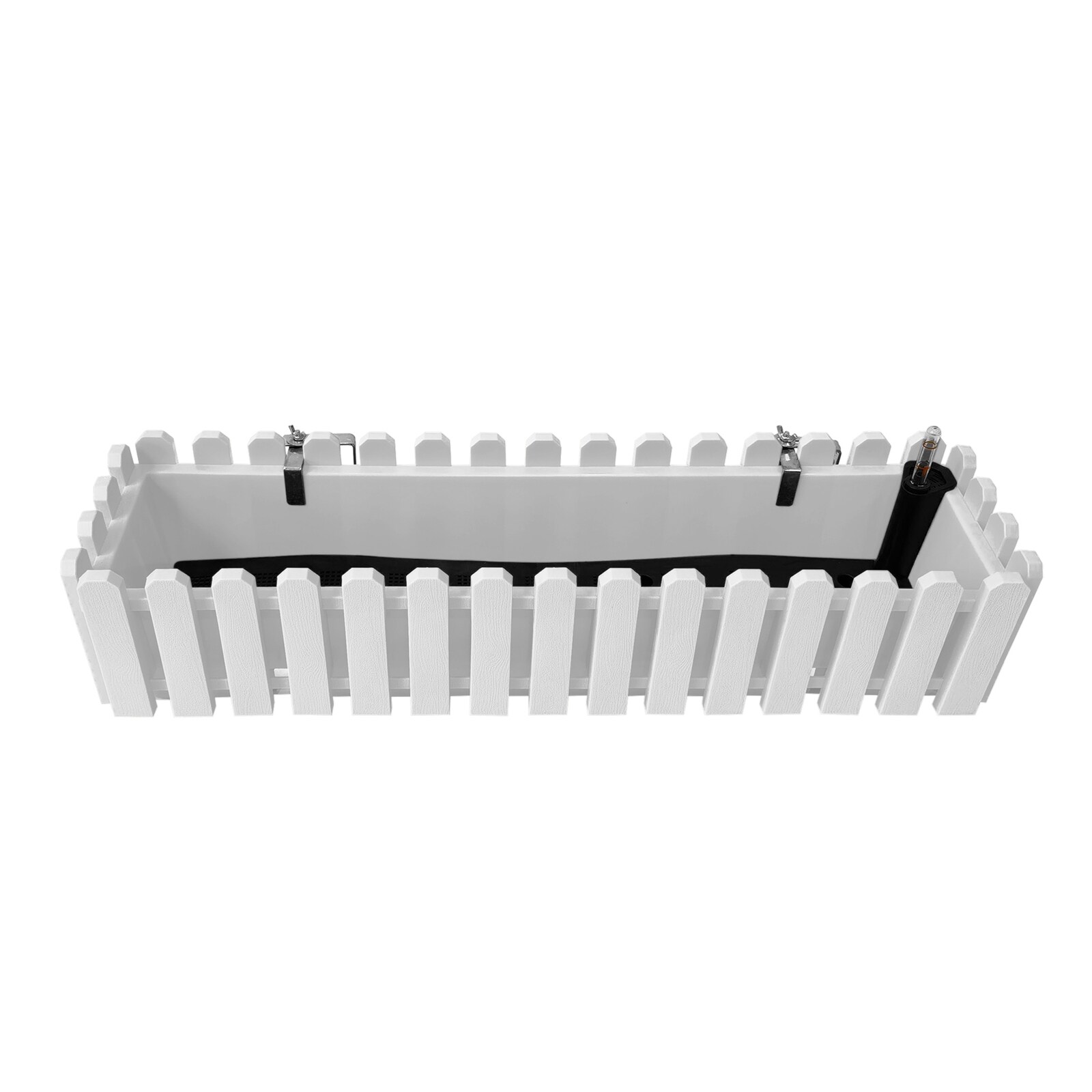 HTI-Living Blumenkasten mit Wasserspeicher Nessa 75 cm Wei&szlig; 