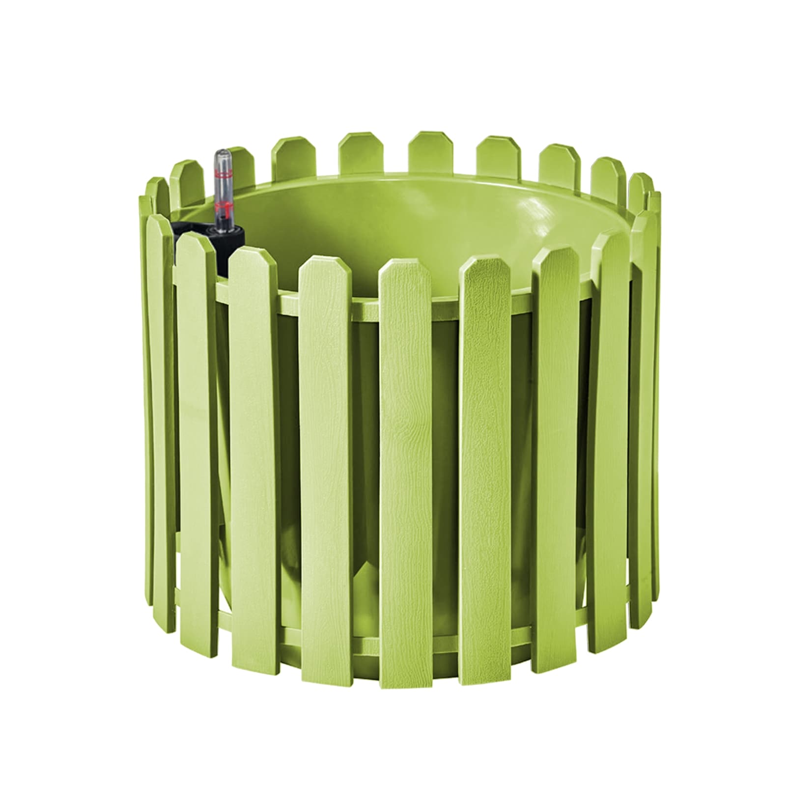 HTI-Living Blumentopf mit Wasserspeicher Nessa rund gr&uuml;n 