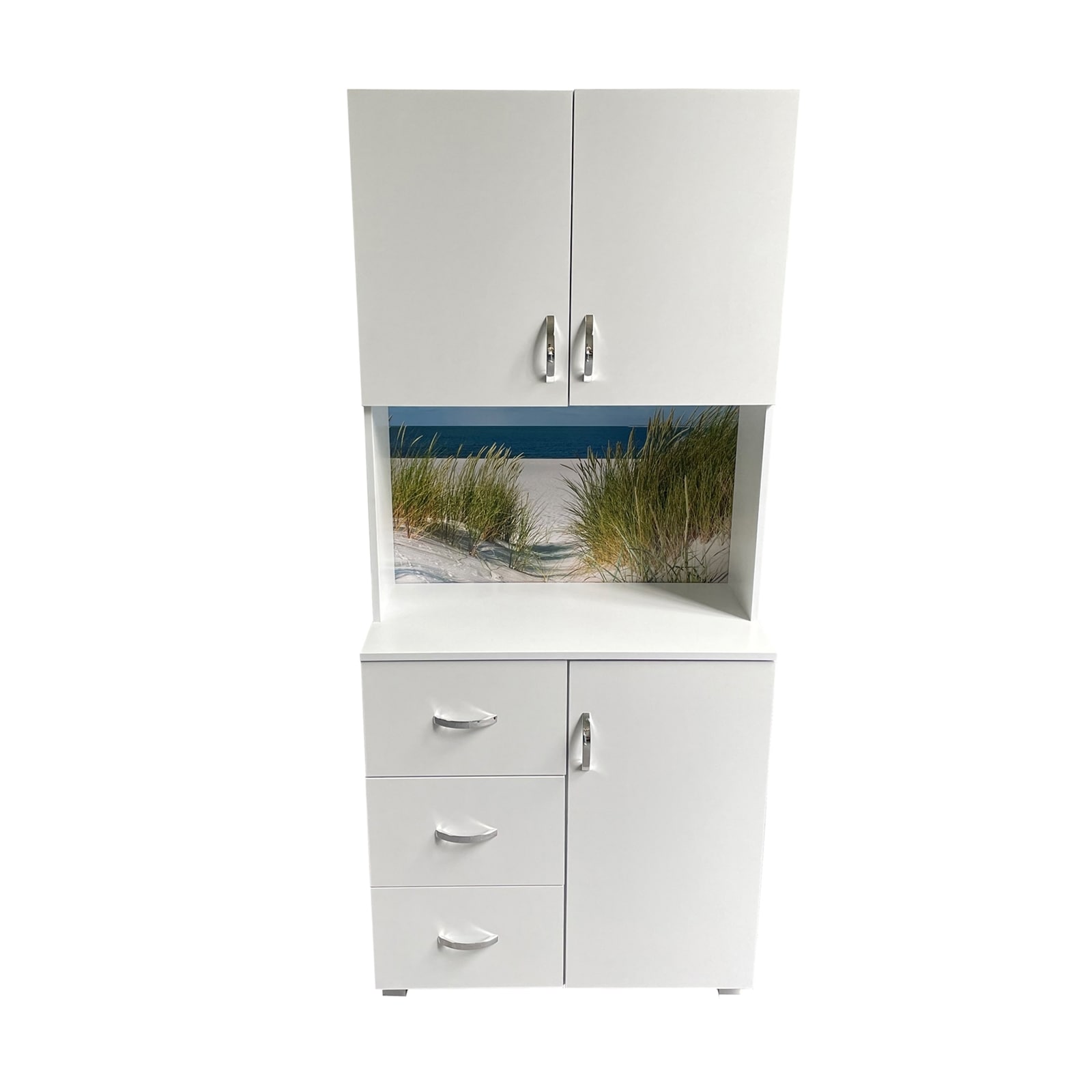 HTI-Living Badschrank Blanca Wellness Motiv D&uuml;ne 