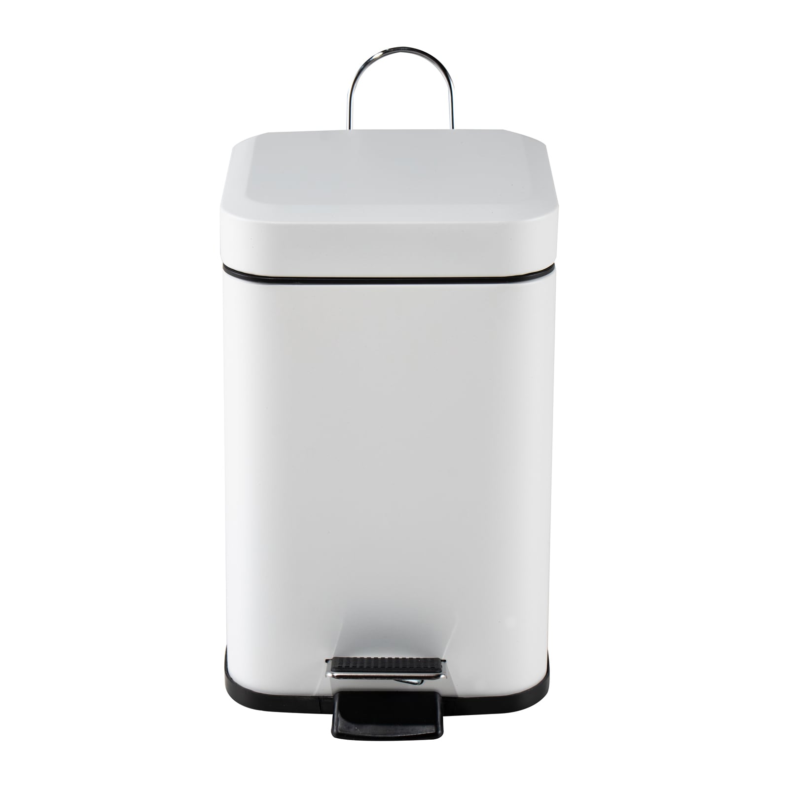 HTI-Living Treteimer eckig Jannik 3 Liter Wei&szlig; 