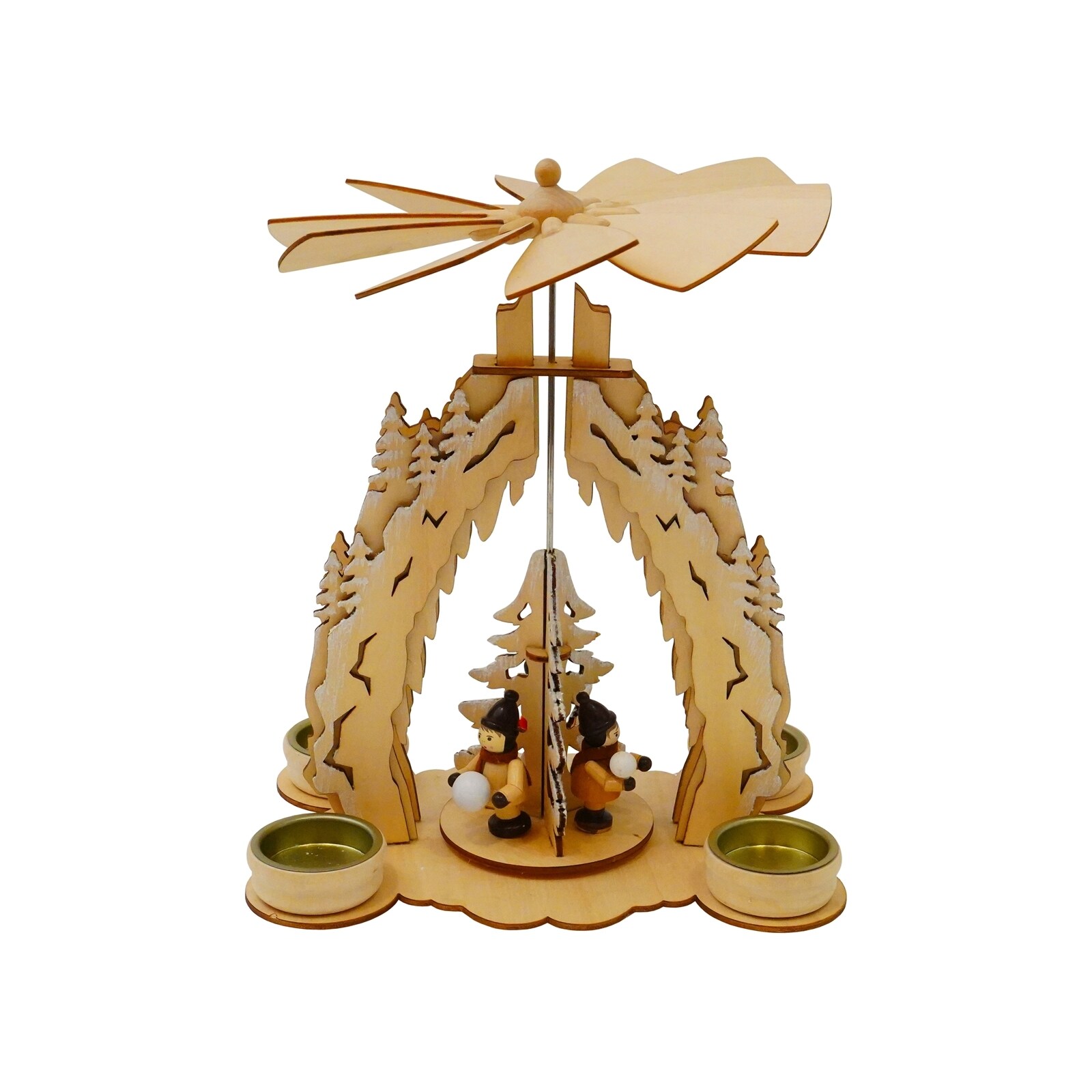 HTI-Living Tischpyramide Schneeball 