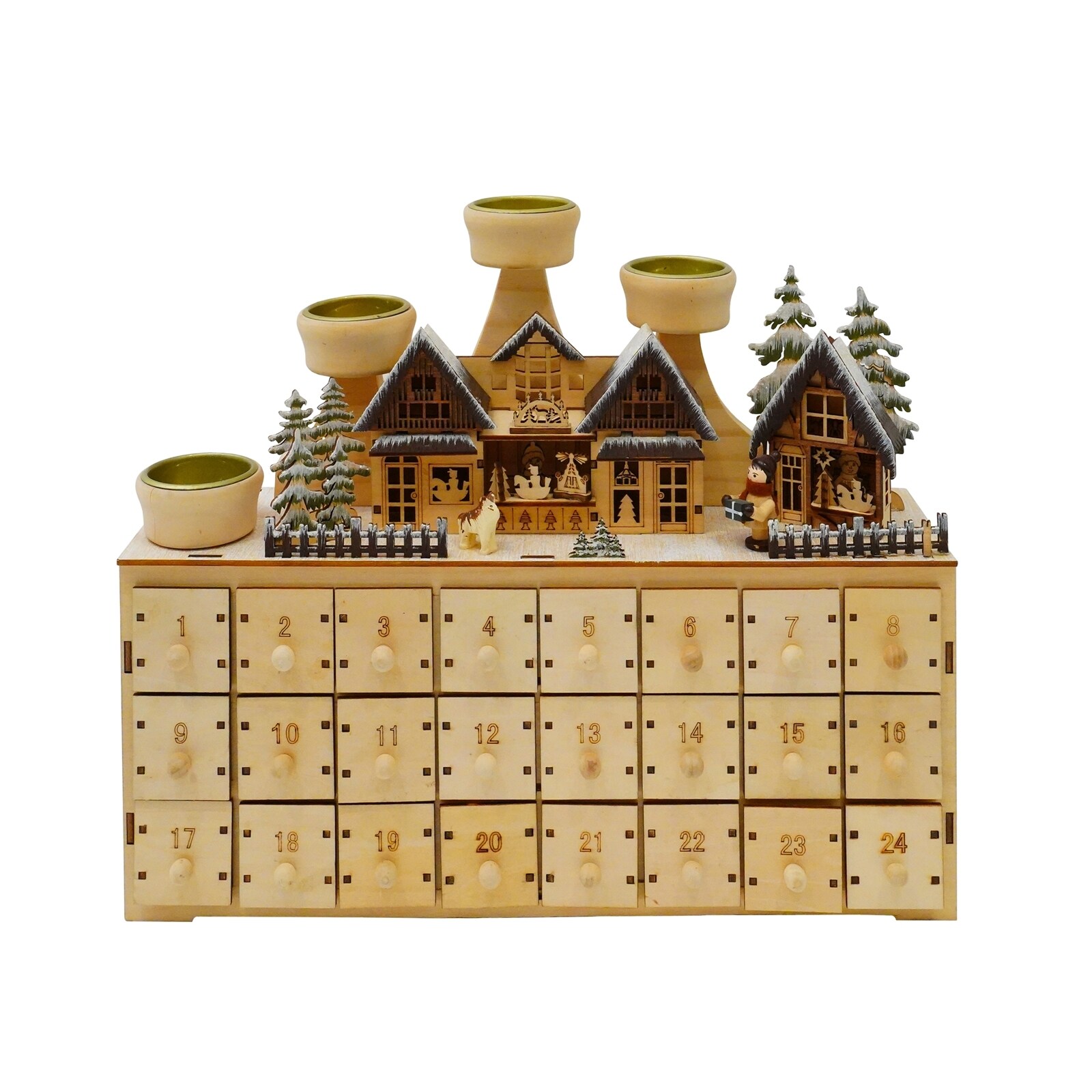 HTI-Living Adventskalender Weihnachtsmarkt zum Bef&uuml;llen 