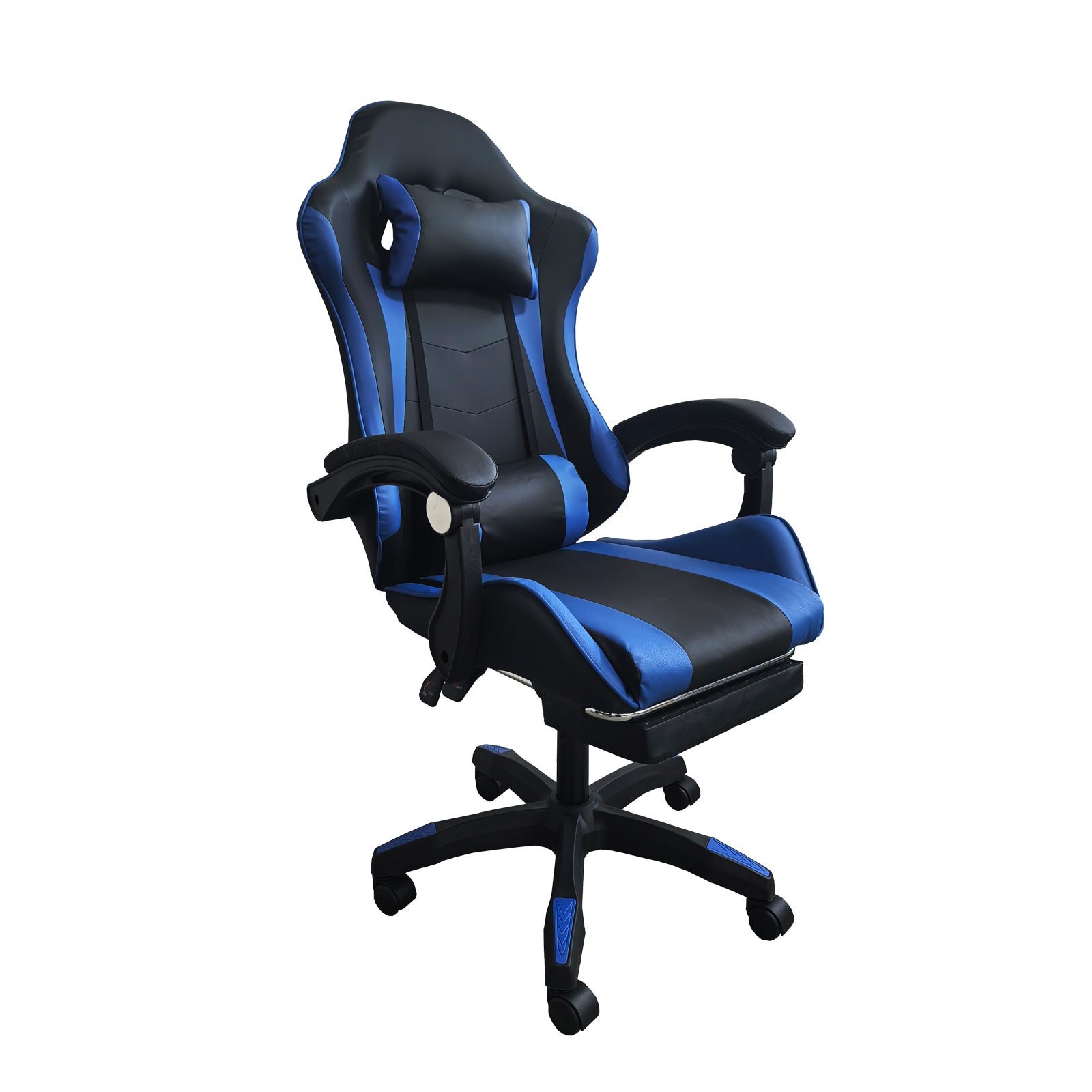 HTI-Living Schreibtischstuhl Krit Relax Schwarz-Blau 