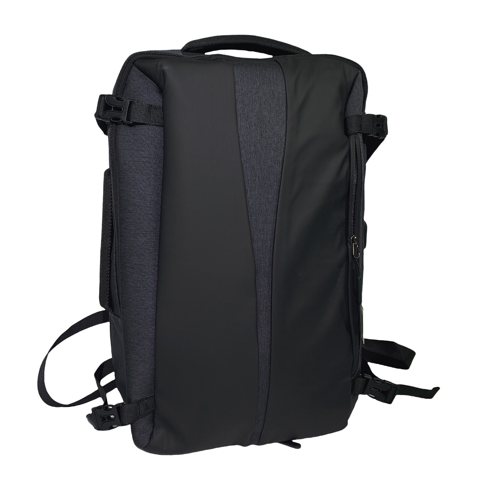Business-Rucksack u. Tragetasche in einem Stylisch, funktional und kompakt