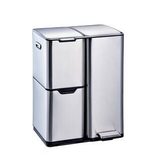 HTI-Living Abfalleimer Mülltrennsystem mit 3 Behältern 