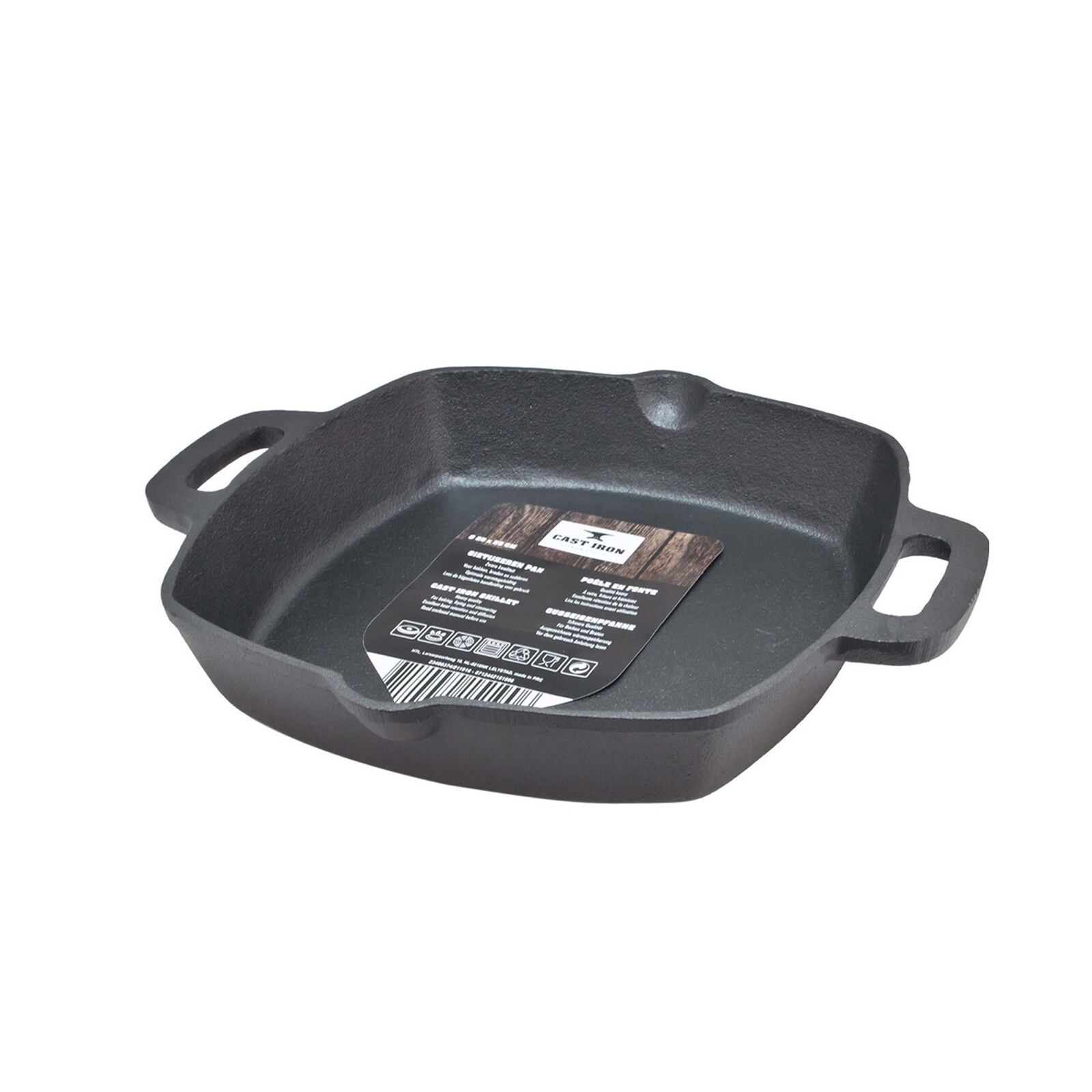 neuetischkultur Pfanne Eckig mit Griffen 