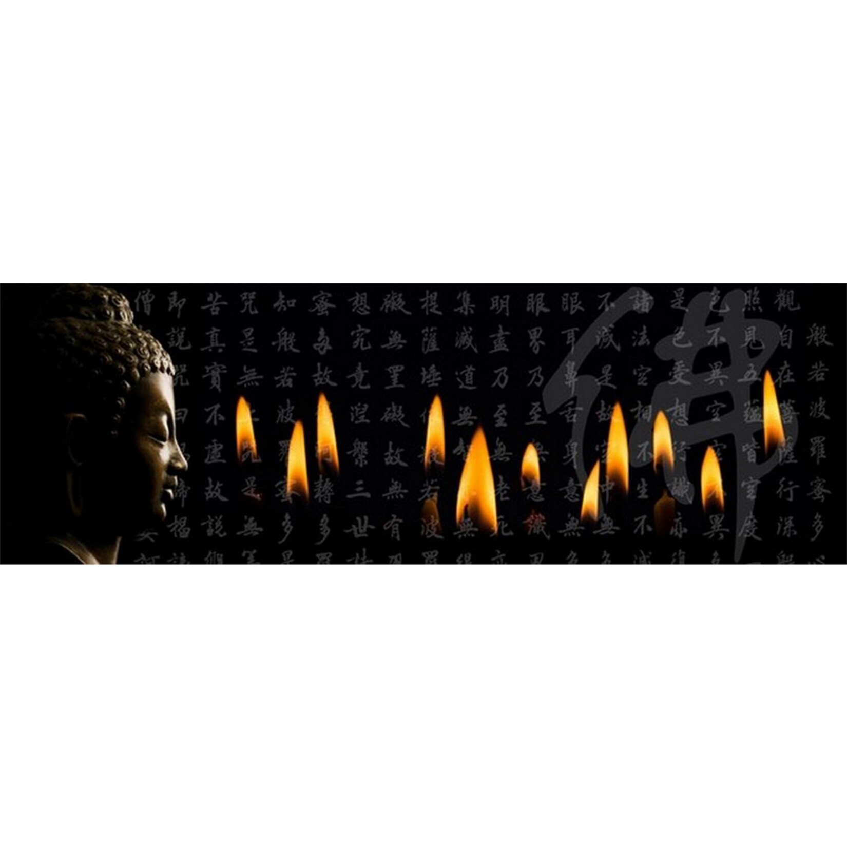 HTI-Living LED Bild Buddha 